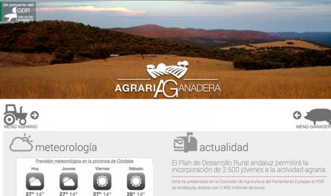 Portada de la aplicación