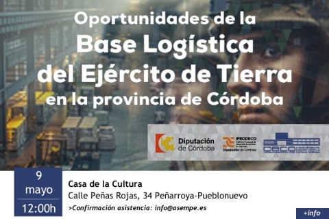 Jornada informativa base logística del ejército de tierra en la provincia de Córdoba Jornada informativa base logística del ejército de tierra en la provincia de Córdoba